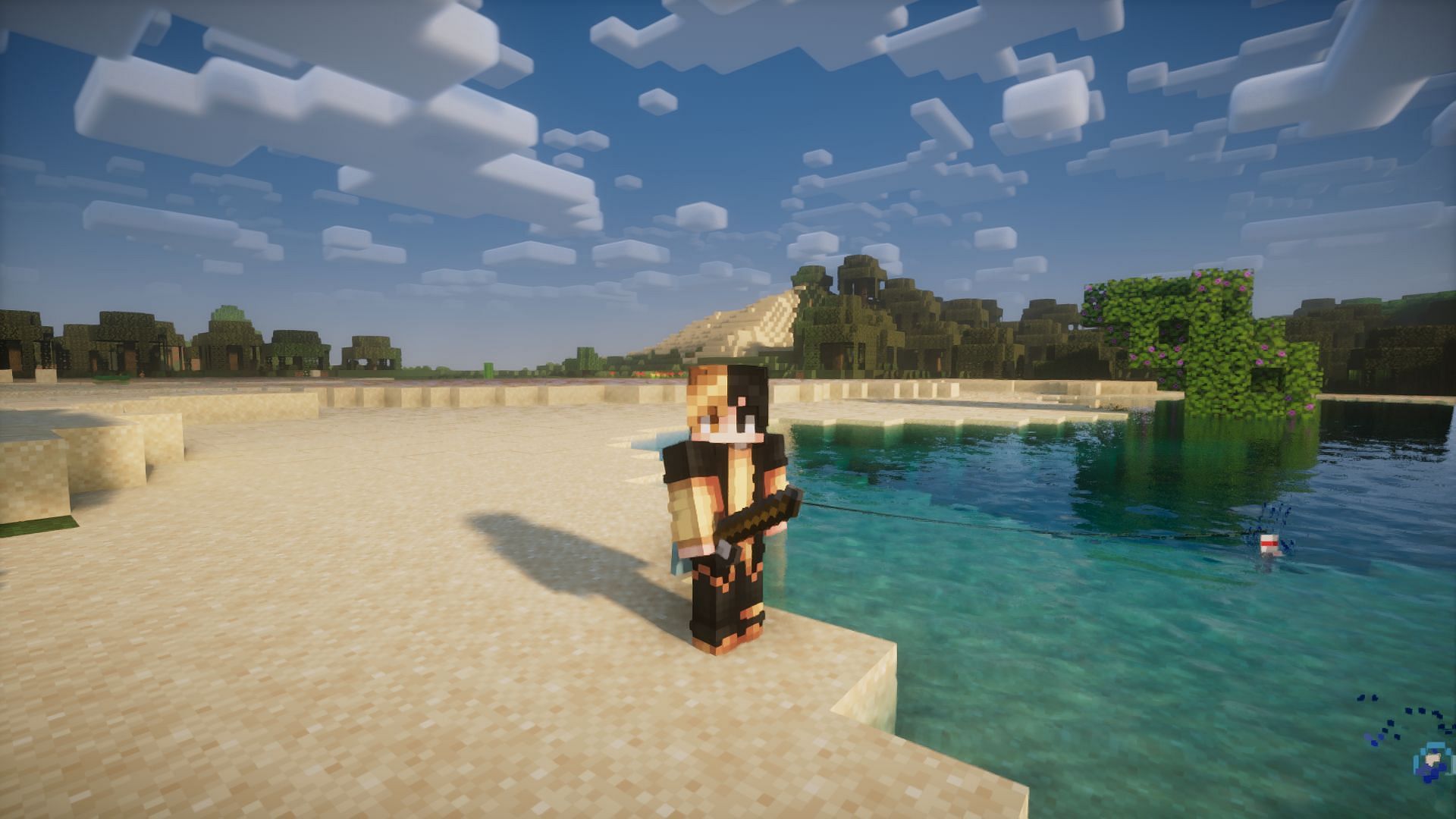Here are all the Minecraft fishing enchantments you can use (Image via Sportskeeda Gaming || Mojang Studios)
